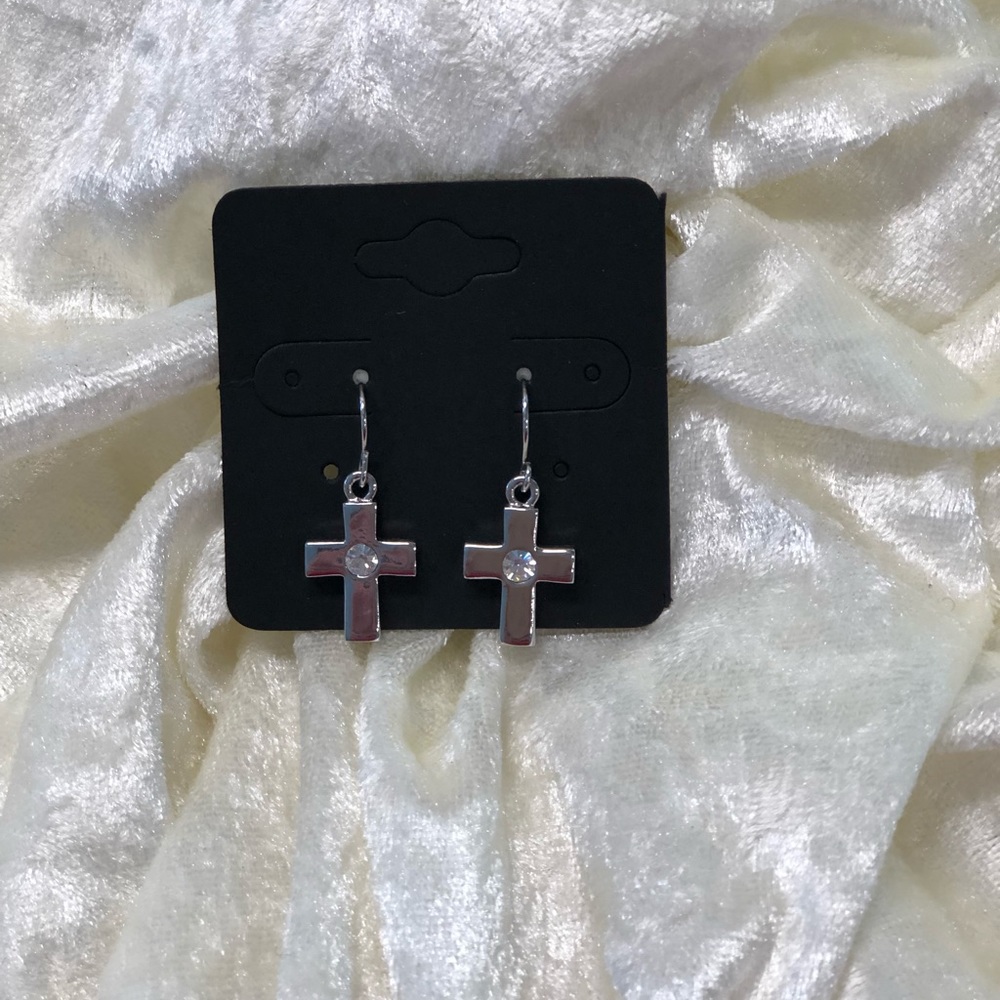 Cross earrings